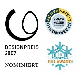 European Ski Award ispo 06, Designpreis 2007 der Bundesrepublik und der VOLVO SportsDesign AWARD 06 (Safety & Security Equipment)