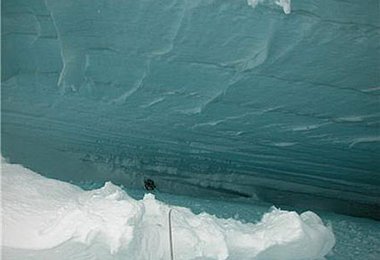 Der Spaltensturz des tschechischen Bergsteigers
