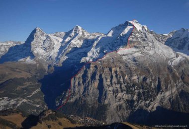 Übersicht Vertikalen Jungfraumarathon (c) ueberbevölkerung.ch
