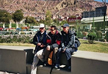 Das Dreamteam in Lapz bei erste Akklimatisation auf 3600m