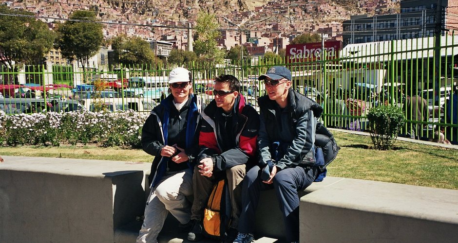 Das Dreamteam in Lapz bei erste Akklimatisation auf 3600m