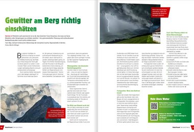  Gewitter am Berg richtig einschätzen