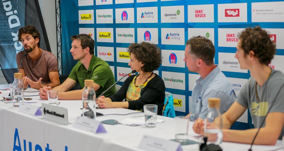 Podiumsdiskussion: Klettern auf dem Weg nach Tokyo (c) Black Diamond