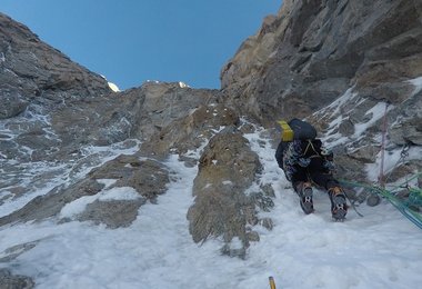 Japaner Couloir - Grandes Jorasses Nordwand (c) CAMP Archive - Roger Cararach Soler