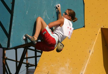 Anna Stöhr ist neue Boulderweltmeisterin Foto: Archiv Anna Stöhr
