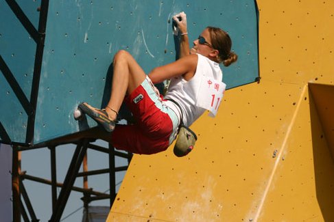 Anna Stöhr ist neue Boulderweltmeisterin Foto: Archiv Anna Stöhr