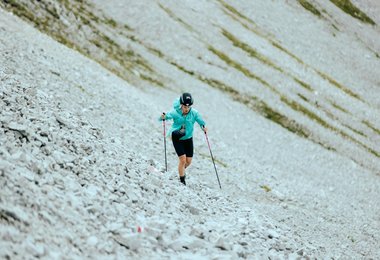 Clara Carste FKT Nordketten-Traverse, Jubiläumsgrat
