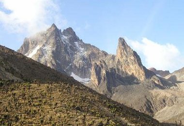 Mt. Kenia (5199m) - in voller Größe