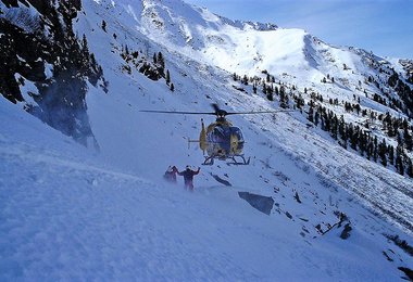Huberschrauberbergung bei den Renkfällen (c) Andreas Jentzsch