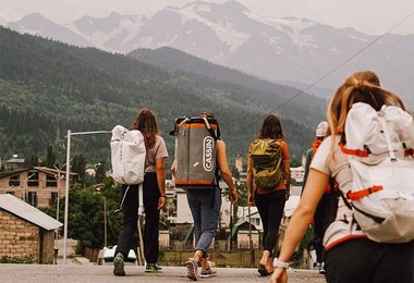 Bei der Alpinkader Expedition im Kaukasus