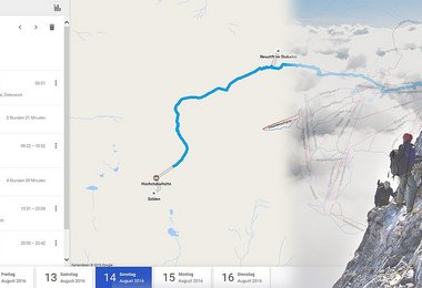 Danke Google und Facebook vermisste Bergsteiger orten (c) Dieter Wissekal