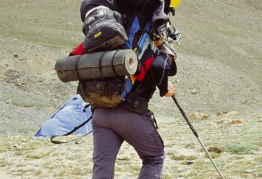 Der riesengroße Rucksack