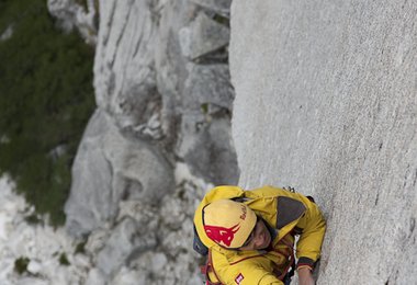 David Lama; Foto: Heiko Wilhlem