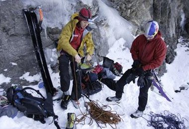 Ines Papert mit Will Gadd beim Einstieg - Photo: Klaus Fengler