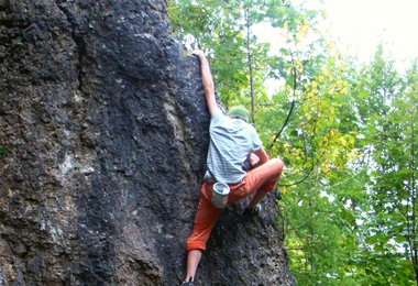 Michi am Ausstieg der Tour