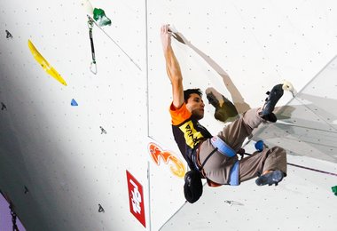 Lead-Europameister Ramon Julian Puigblanque im Finale @ ÖWK