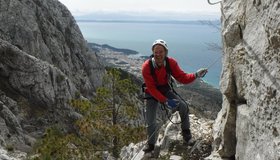 im unteren Steigabschnitt