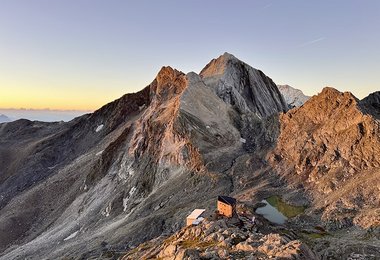 Stettiner Hütte in den Ötztaler Alpen