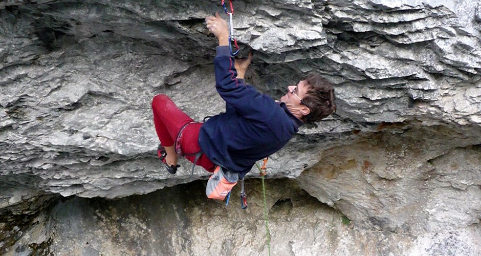 Arthur Kubista in "Der lange Atem", 9a+