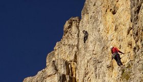 2. SL: Schlüsselseillänge -  Schober Erster Sellaturm