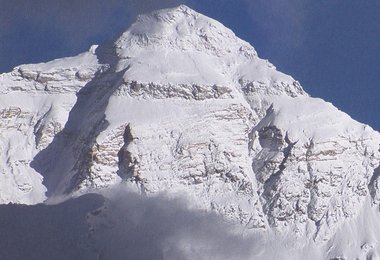 Everest Nordseite mit Hornbein Couloir (c) Archiv Fam. Siffredi Chamonix
