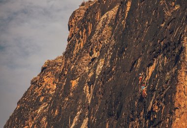 Klettern in Bare Rock. (Foto: Ortovox)