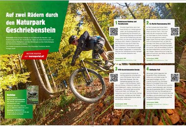 Auf zwei Rädern durch den Naturpark Geschriebenstein