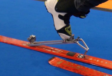 Die NWP-Bindung bei der Vorstellung auf der ISPO-Messe