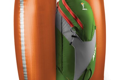 ABS Vario line  Zip-On: 32l Green-Orange