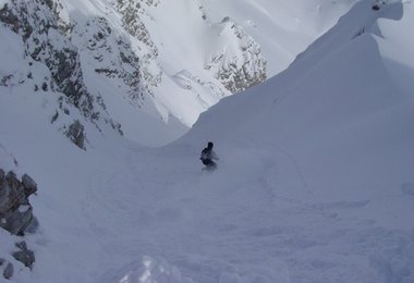 Brunner Tommy in der Mantlspitzrinne