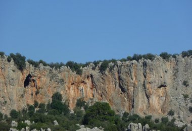 Traumhafte Sinterkletterei in der Türkei