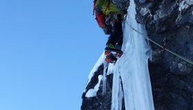 Geierkopf Nordwand The Icefactor (c) Xari Mayr