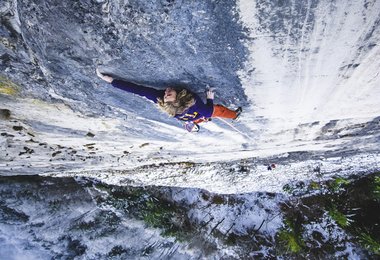 Mich Kemeter in White Magic, 8b+ (c) Claudia Ziegler