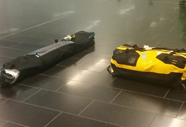 Am Flughafen der Hingucker. 