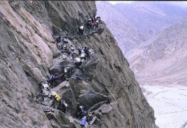 Auf dem Weg von Askole nach Joola