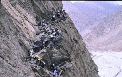 Auf dem Weg von Askole nach Joola