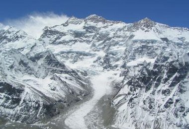 Der Kangchendzönga mit seiner N-Wand