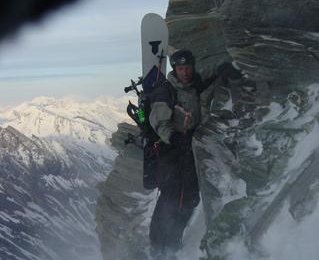 Die Querung zum Glockner Biwak ist nicht ohne