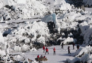 Volleyball auf 5300 m