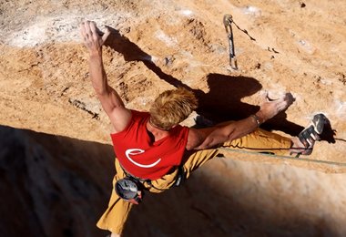 Andreas Bindhammer in LA RAMBLA oringinal 9a+ © Xandi Kreuzeder