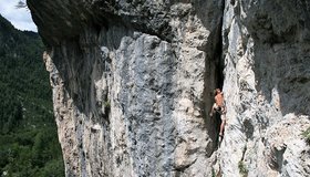 Val Romana Tarvis Klettern