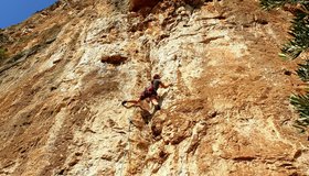  Leonidio Klettern - Sektor Theos Pillar