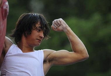 David Lama,  Photo by Giulio Malfer