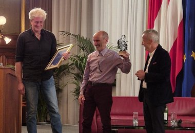 Igor Koller mit dem Paul Preuß Preis