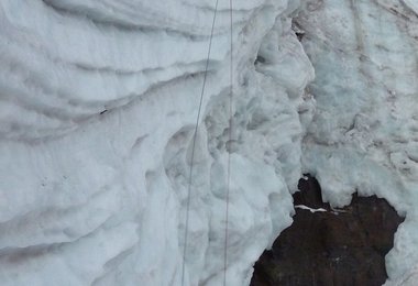 Robert Rauch beim abseilen