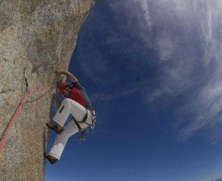 2005 gelang Alex auch die erste freie Begehung der Voie Petit am Grand Capucin, Photo Heinz Zak