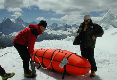 (Certec Bag) Pisco, 5752 m - auch ein Gipfel des Trainingscamps in Peru