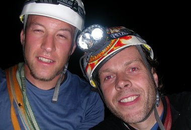 Oben noch immer ohne (Mond u. Stirnlampe)