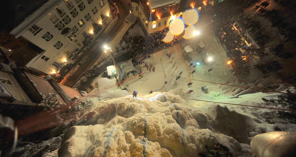 Urban Ice Eiskletterevent in Bad Gastein