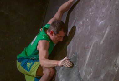 Max Rudigier bei der Boulder ÖM2016 (c) ÖWK/Liebhaber Moritz